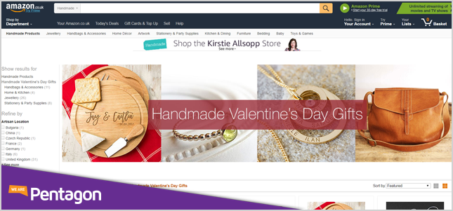 Valentine on Amazon UK